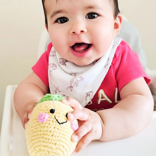 Hochet ananas pour bébé