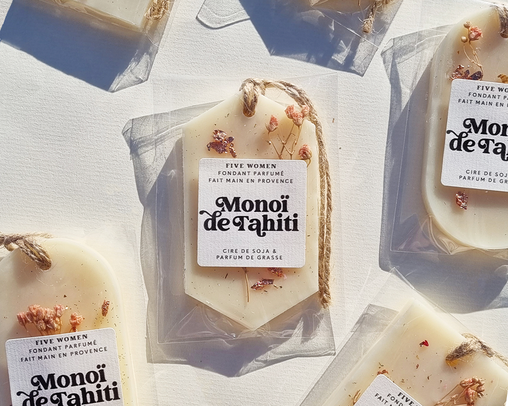 Suspension de cire parfumée - Monoï de Tahiti