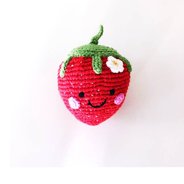 Hochet de fraise pour bébé