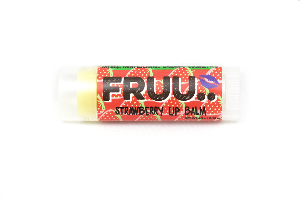 Baume à lèvres fraise FRUU
