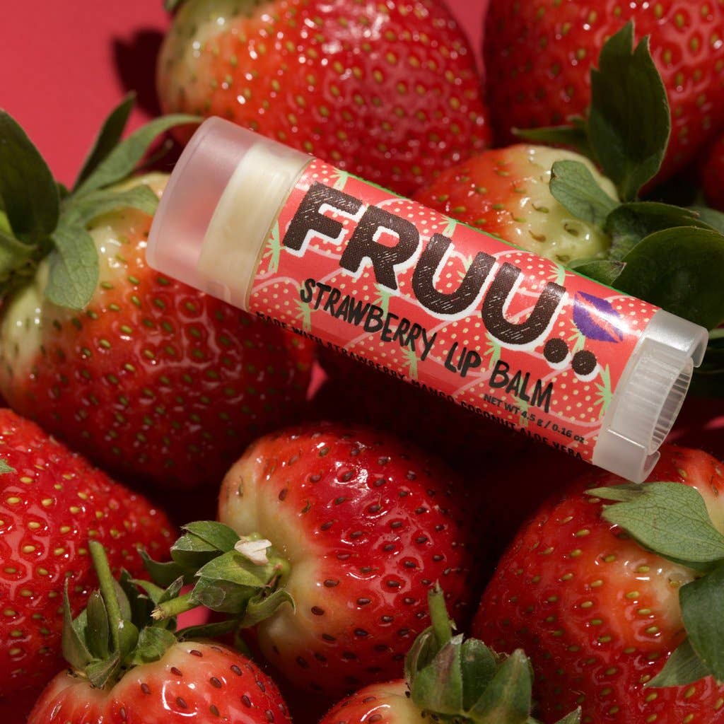 Baume à lèvres fraise FRUU
