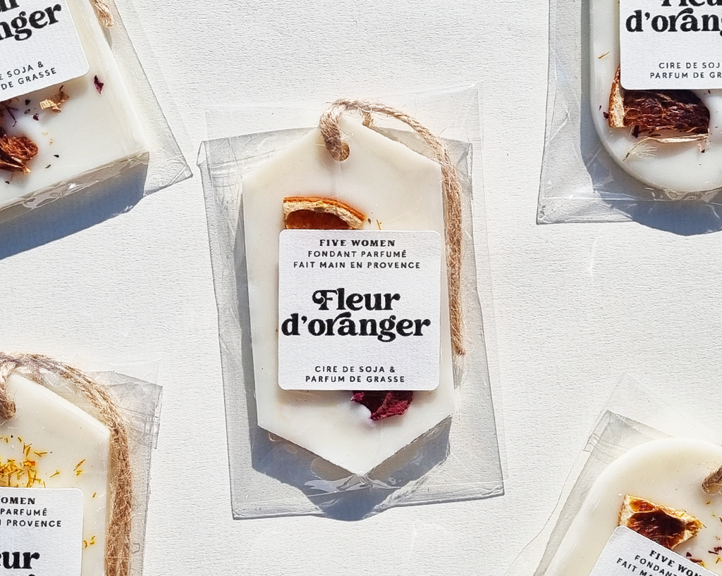 Suspension de cire parfumée - Fleur d'oranger