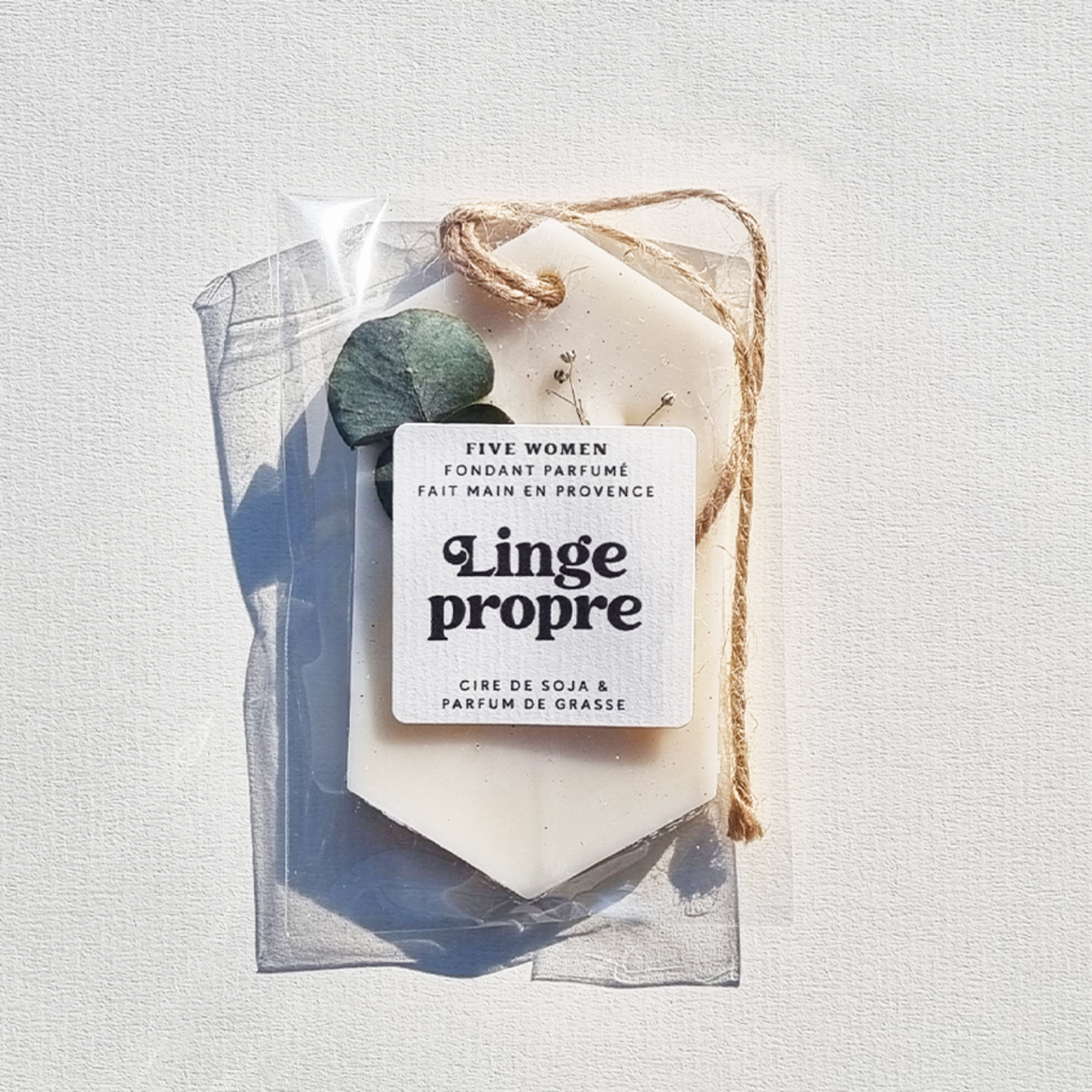 Suspension de cire parfumée - Linge propre