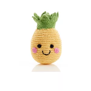 PEBBLECHILD - Hochet-Doudou ananas