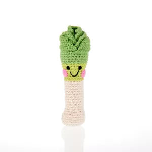 PEBBLECHILD - Hochet-Doudou poireau