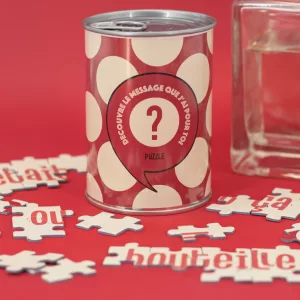 BWAT - Puzzle à messages - “C’était ça ou une bouteille”