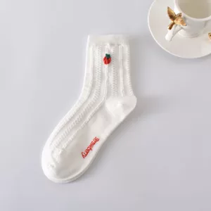 HAPPY KNITS - Chaussettes Fraise n°3