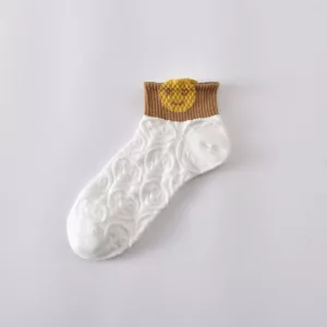 HAPPY KNITS - Socquettes motif N°5