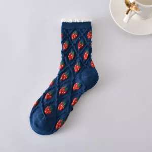 HAPPY KNITS - Chaussettes Fraise n°4