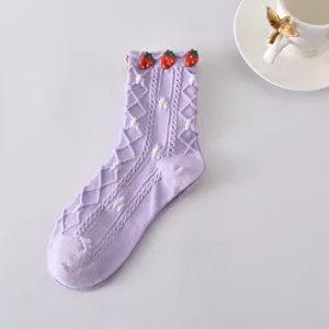 HAPPY KNITS - Chaussettes Fraise n°5