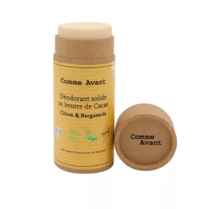 COMME AVANT -  Déodorant solide citron & bergamote 60g