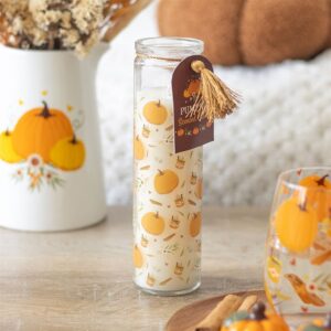 SOMETHING DIFFERENT – Bougie tube imprimé « Pumpkin Print »